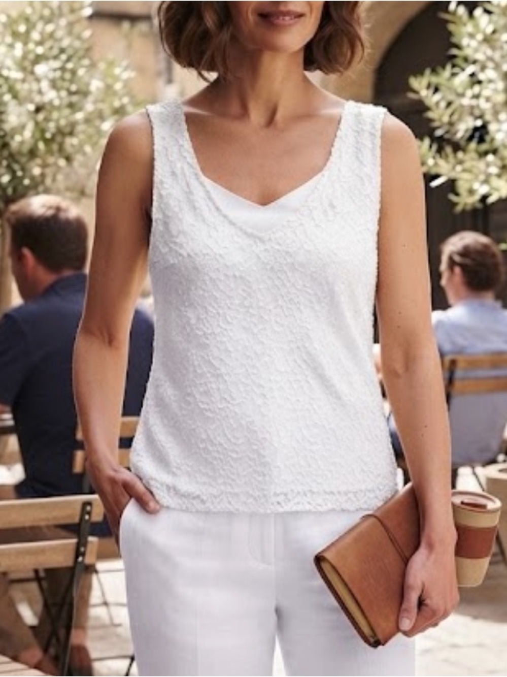 Vintage BFA Classics Lace Tank